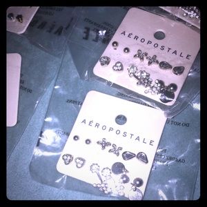 Aeropostale Earrings and necklaces 15$
